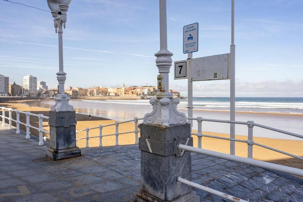 Escalera 7 Appartement Gijón Buitenkant foto
